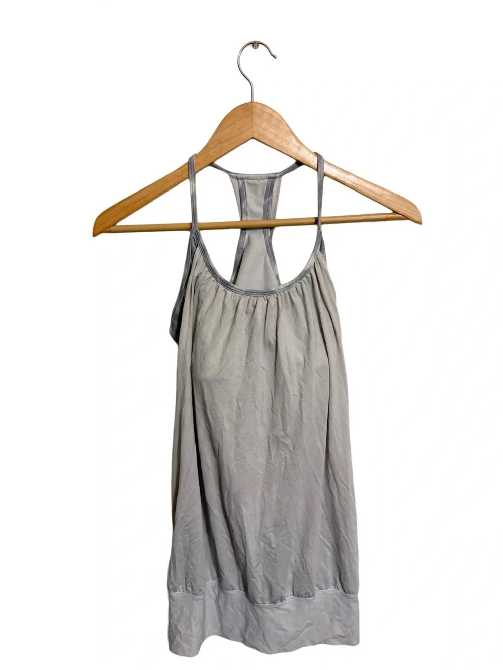 Lululemon Athletica Light Gray Racerback Camisole- Size 10